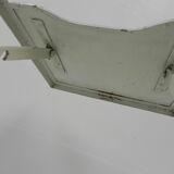 Industrial side table, hospital bed