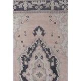 Vintage Turkish Oushak Rug Handwoven 98x680 cm