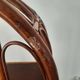 Vintage library 4 levels - wood, bamboo and rattan - retro 80s