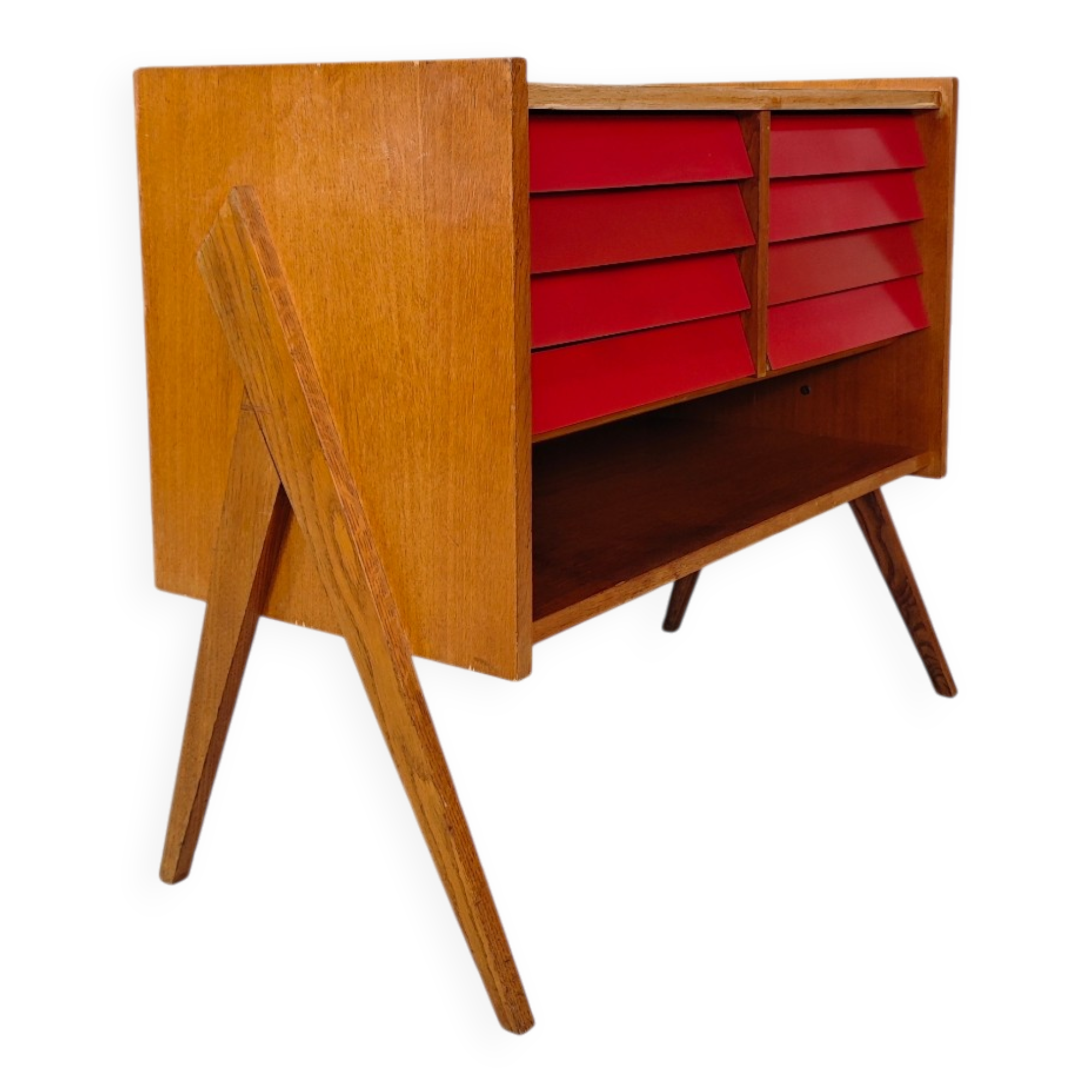 Buffet range vinyle vintage