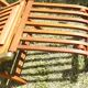 Chaise longue en bois
