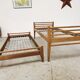 Pair of vintage beds Marcel Gascoin 1950