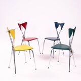 Arrben leather butterfly chairs, 1980s