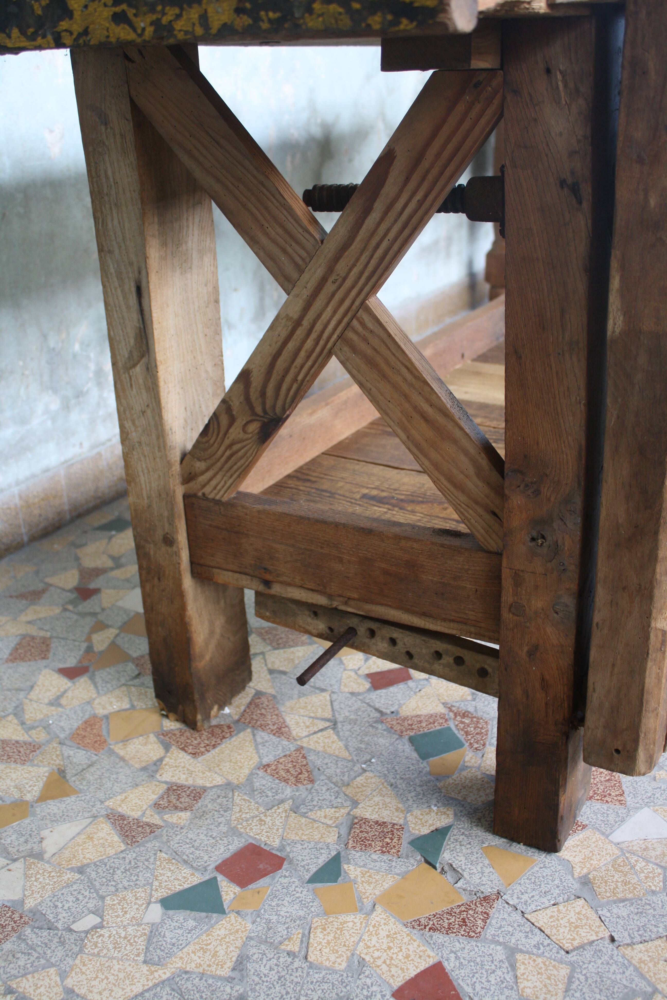 Established rough wood carpenter