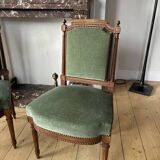 Pair of Louis XVI style chairs