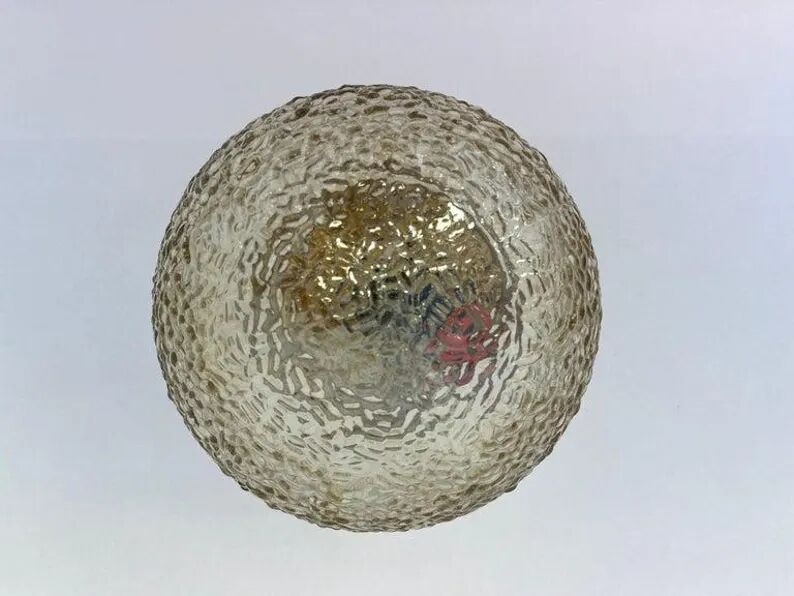 Midcentury Rare Flush Mount, Ceiling or Wall Lamp, Germany, 1970s