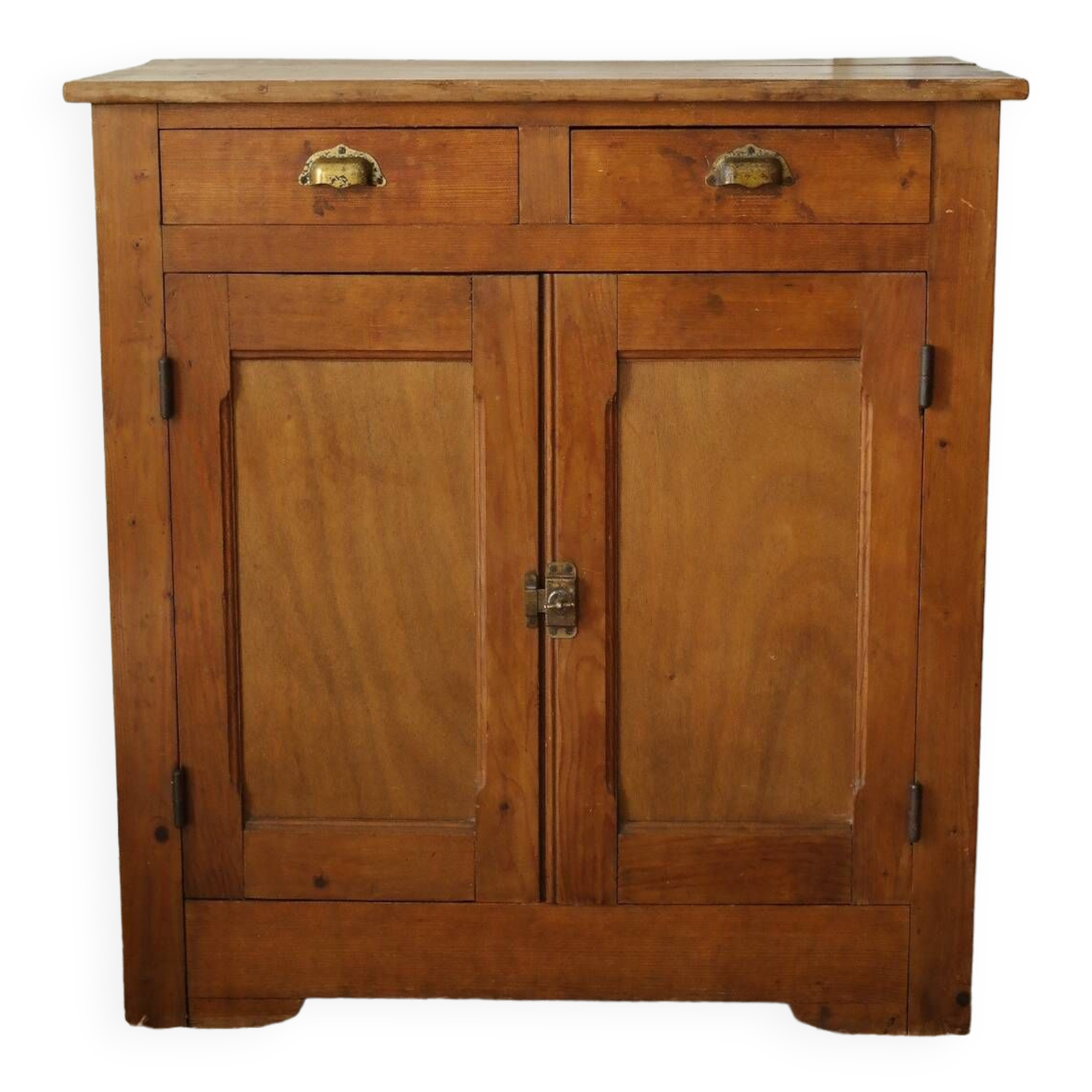 Parisian old waxed wood buffet