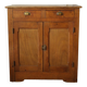 Parisian old waxed wood buffet