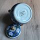 Mélarti Porcelain Vase with Lid - Hand-Painted Covered Pot