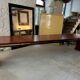 Large refectory table - 1980s