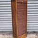 Solid oak filing cabinet 1950
