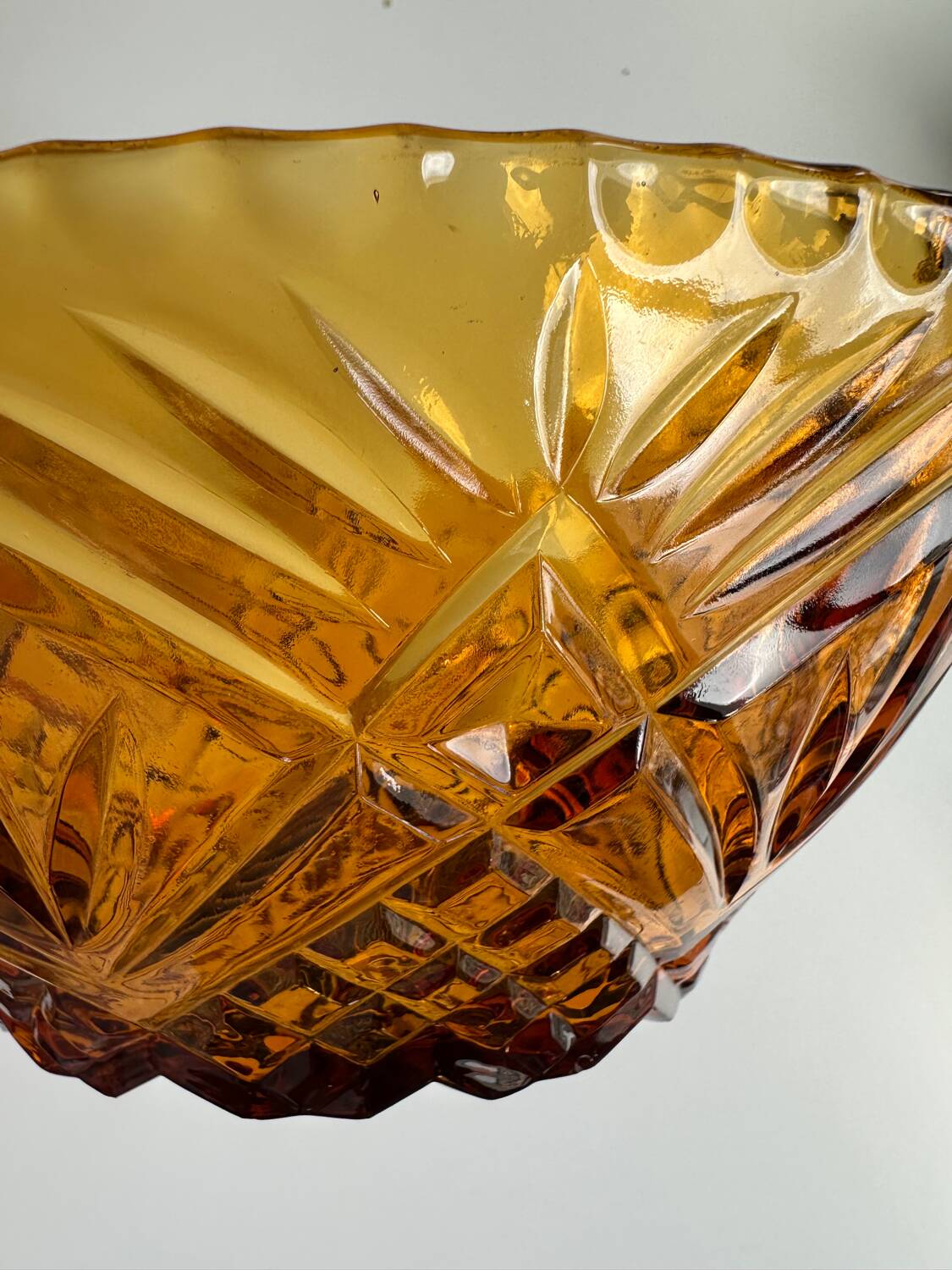 50’s-60’s French glass salad bowl