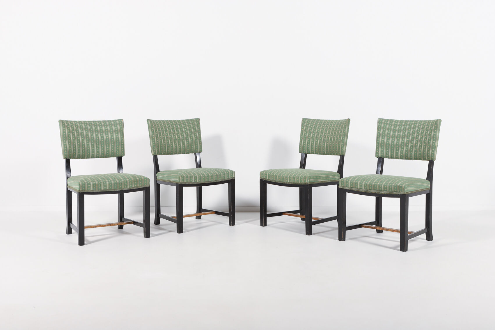 Set of 4 chairs by Otto Schulz Sweden 1940