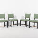 Set of 4 chairs by Otto Schulz Sweden 1940