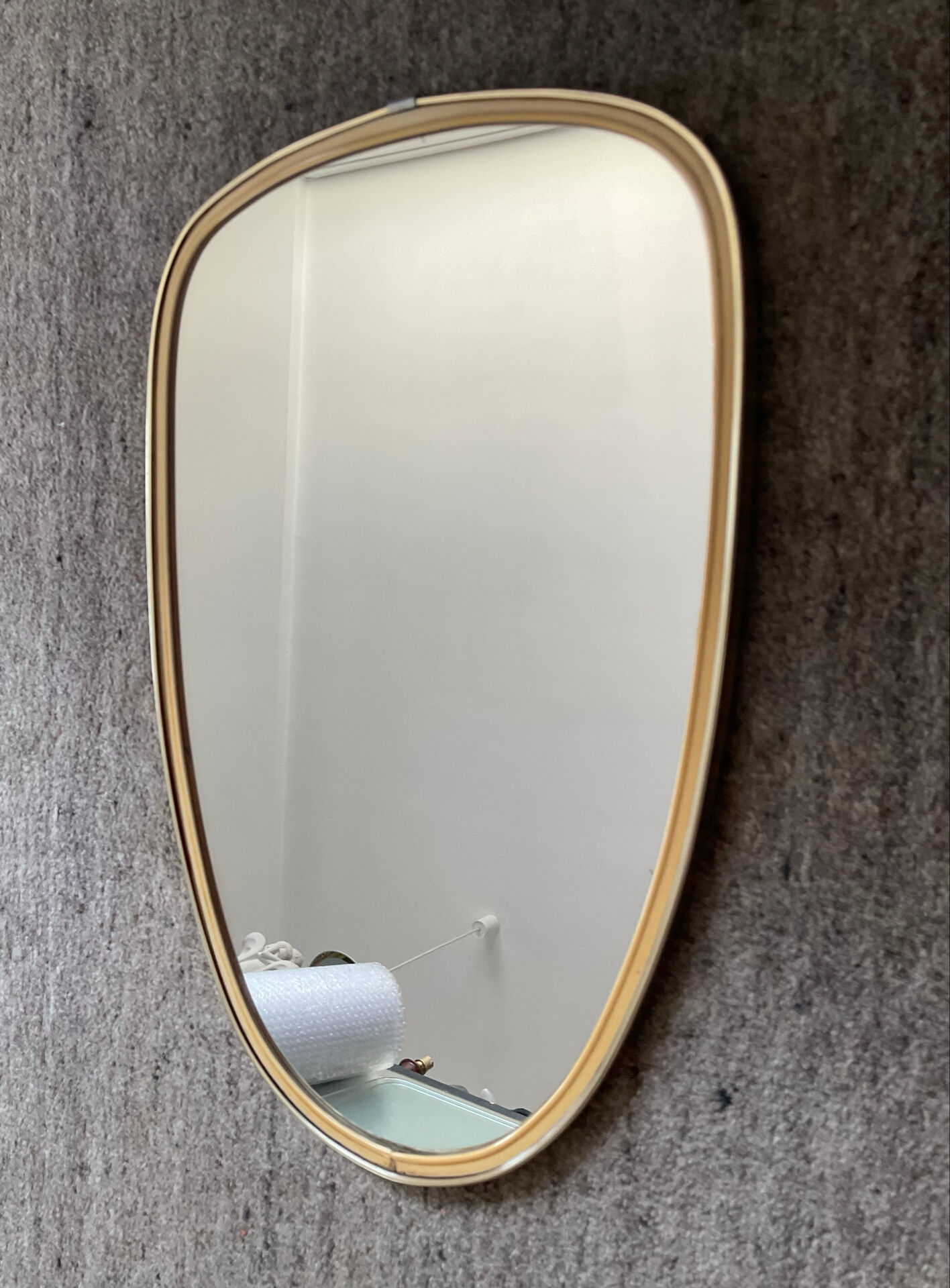 Miroir asymétrique forme libre des années 60-70