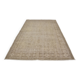 Tapis turc Oushak beige sku 3995
