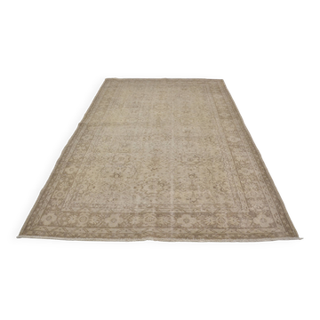 Tapis turc Oushak beige sku 3995
