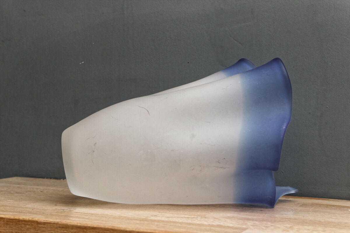 Vase "Ghost" glass pase