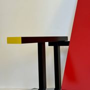 Red and Blue Chair in the Style of Gerrit Rietveld – De Stijl Movement