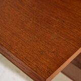 Restored teak bureau desk