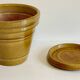 Pot et soucoupe poterie clarous france