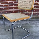 Cesca design chair b32 model in chrome