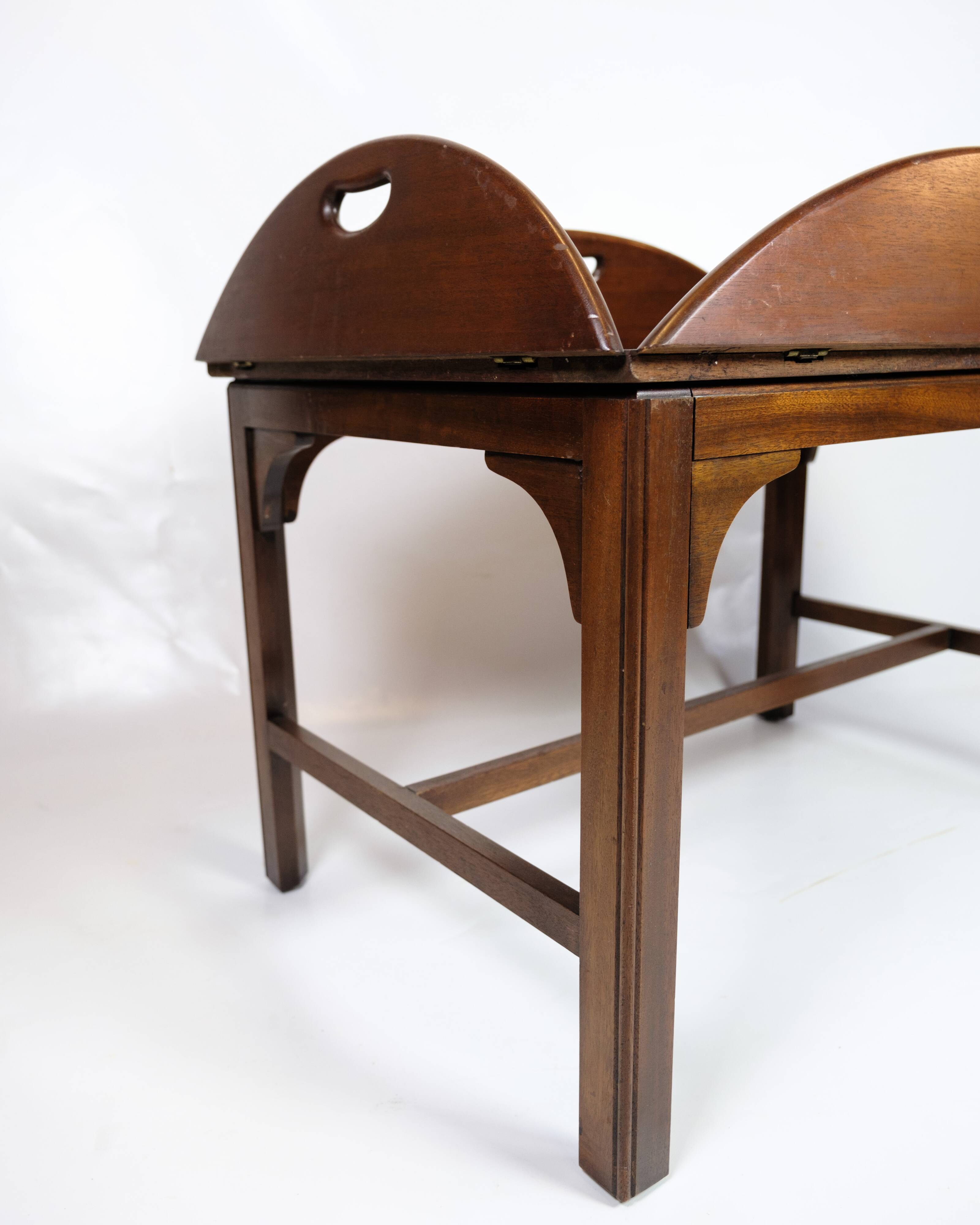 Butler Table Made In Mahogany, Danish Design From 1960s