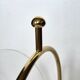 Vintage Lucite and Brass Magazine Rack - Hollywood Regency - 1970s