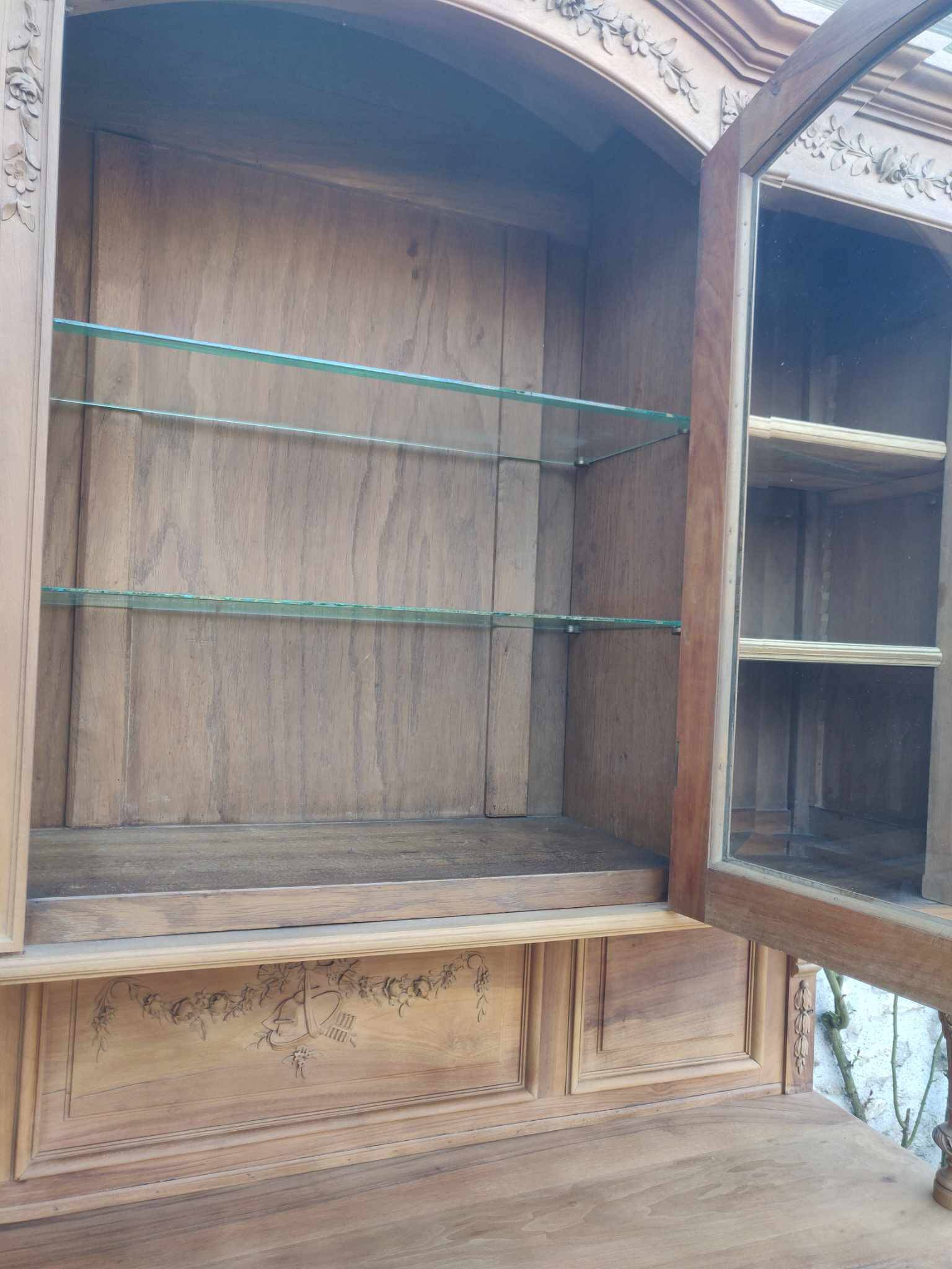 Two carved body dresser