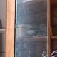 Old provencal walnut wardrobe