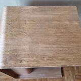 Boone coffee table in curved wood produced by Habitat, design