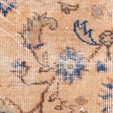 5x8 Rug For Farmhouse Room Blue Orange Vintage Rug, 162x262Cm SK 5165