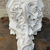 Wall lamp console