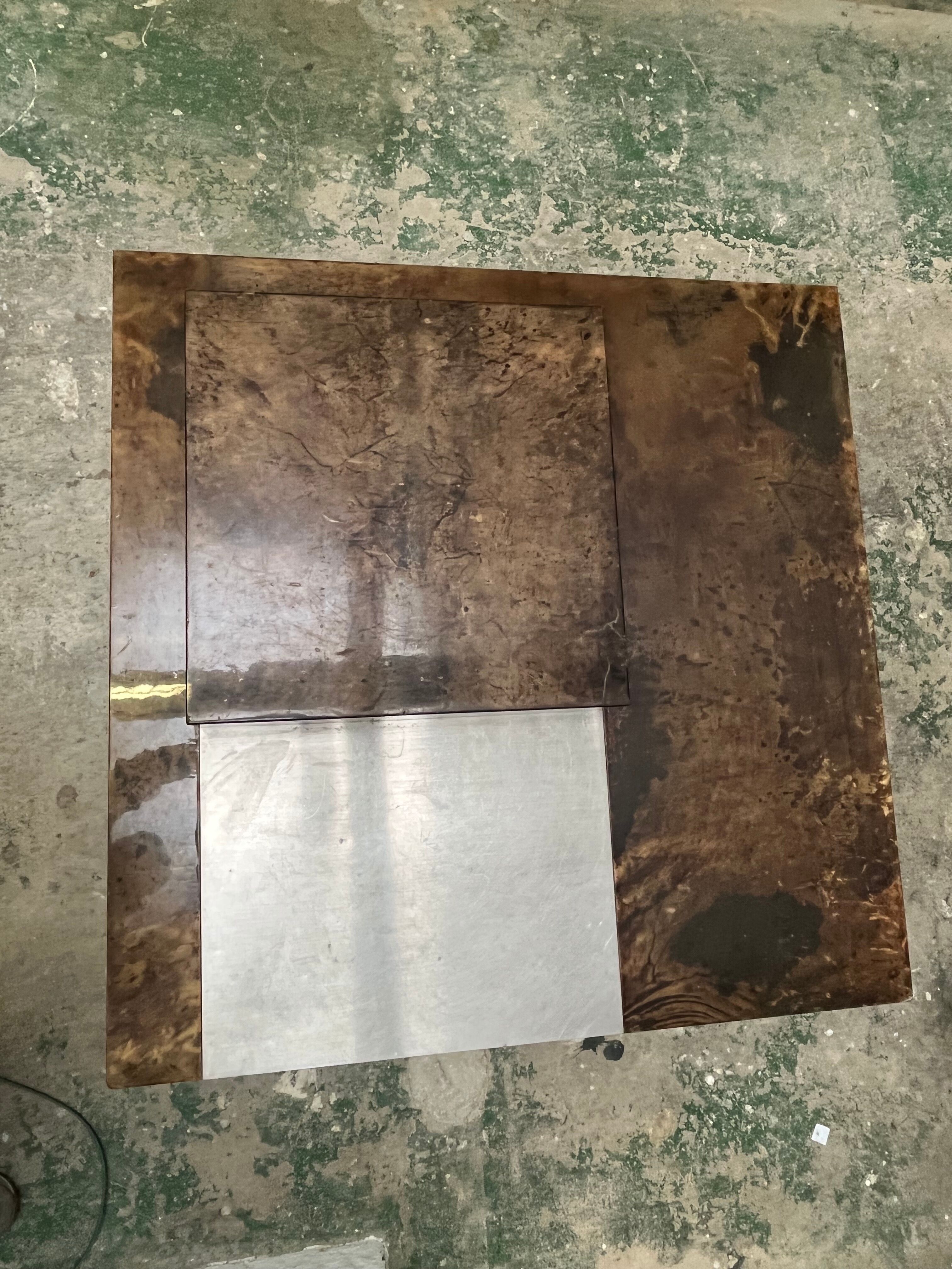 Bar coffee table, 1960 parchment