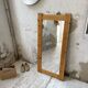 80s pine mirror