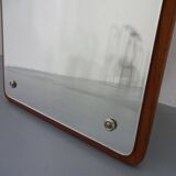 Small Danish Teak Mirror from Jansen Spejle, 1960s