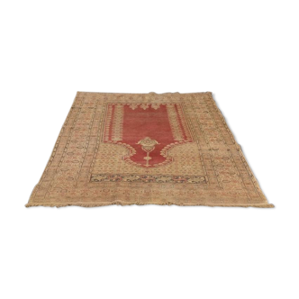 Tapis antique de niche anatolienne 1890-1900 130x190cm