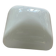 Applique murale plafonnier carré 20 cm verre opaline blanc