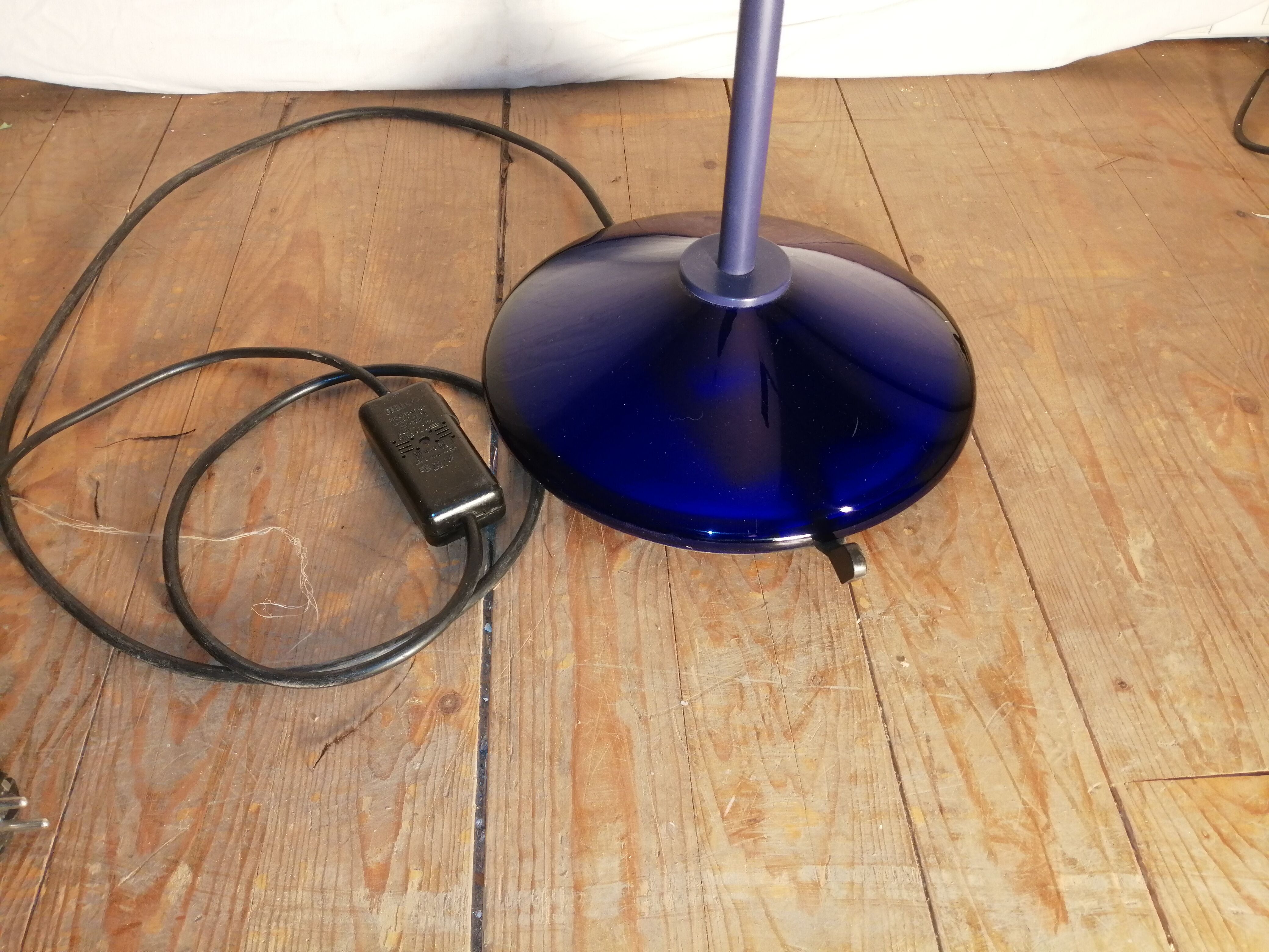 Lampadaire italien en verre Jill design par King, Miranda & Arnaldi pour Arteluce