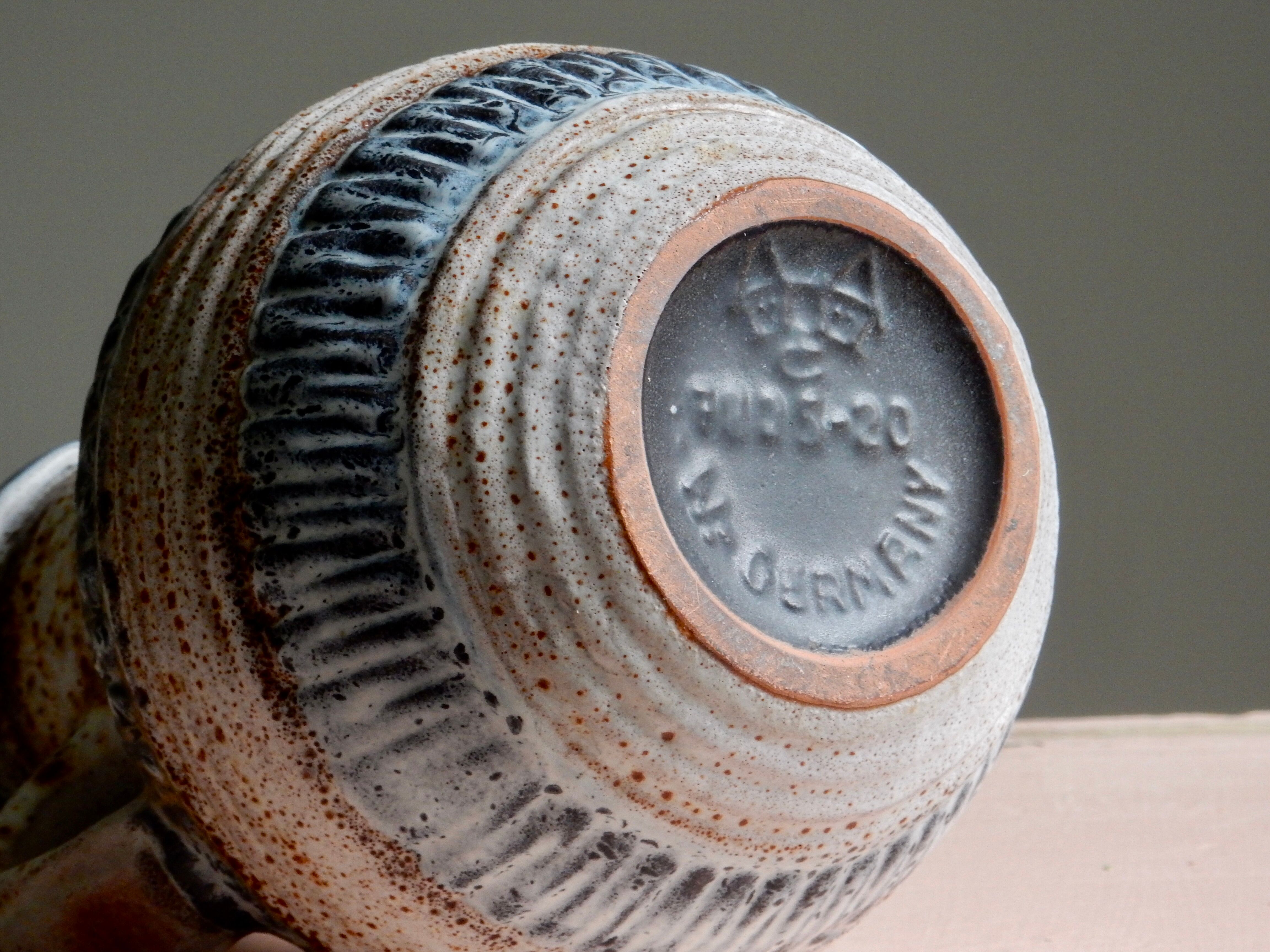 W Germany ceramic vase from the 1960s