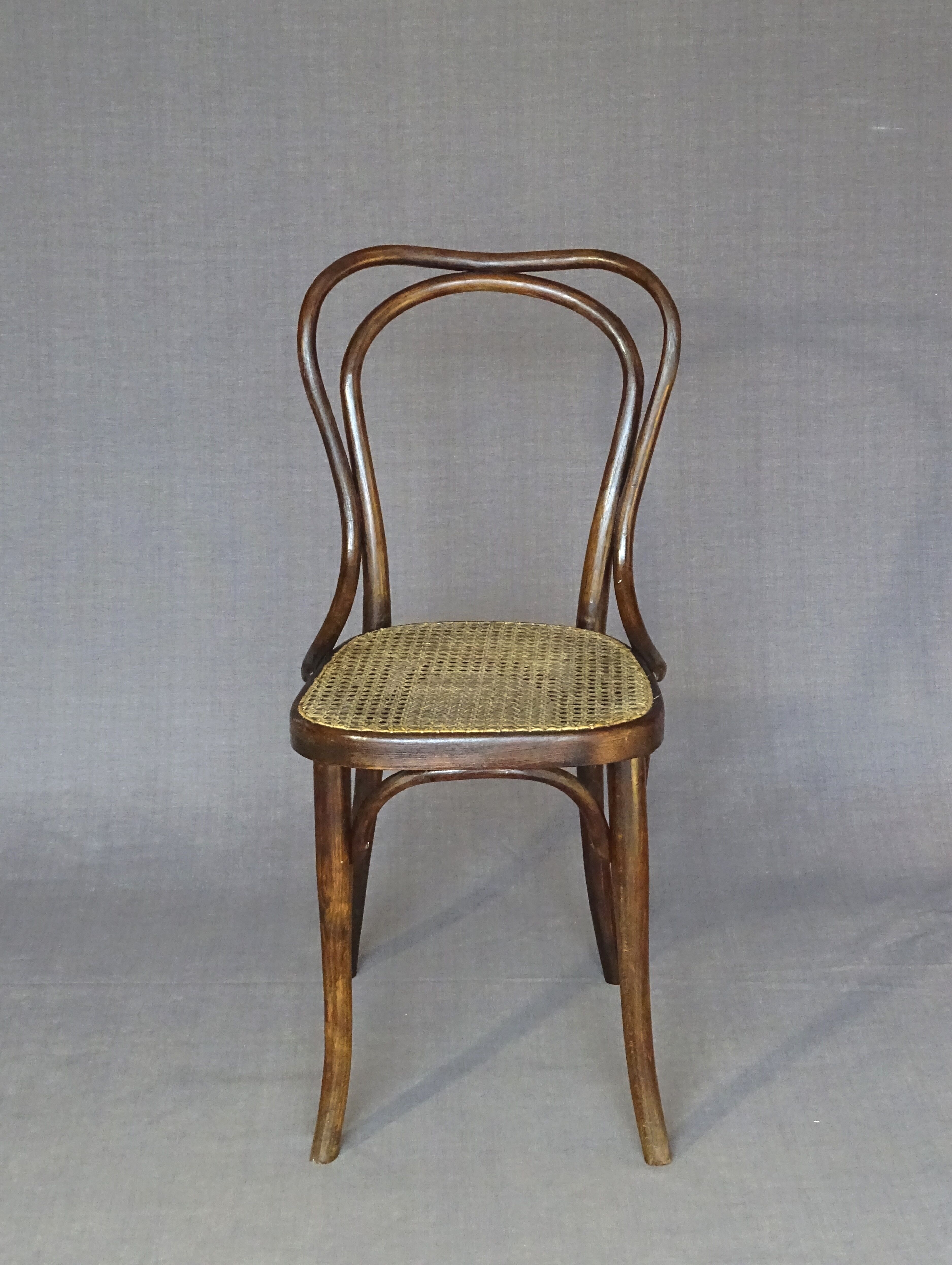 Chaise bistrot Thonet N°55 3/4 vers 1920