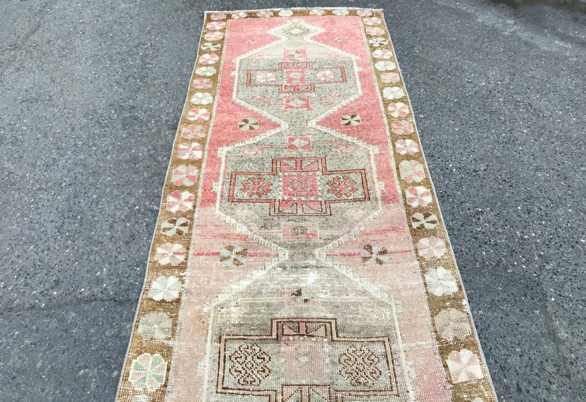Tapis Oushak 277x100cm
