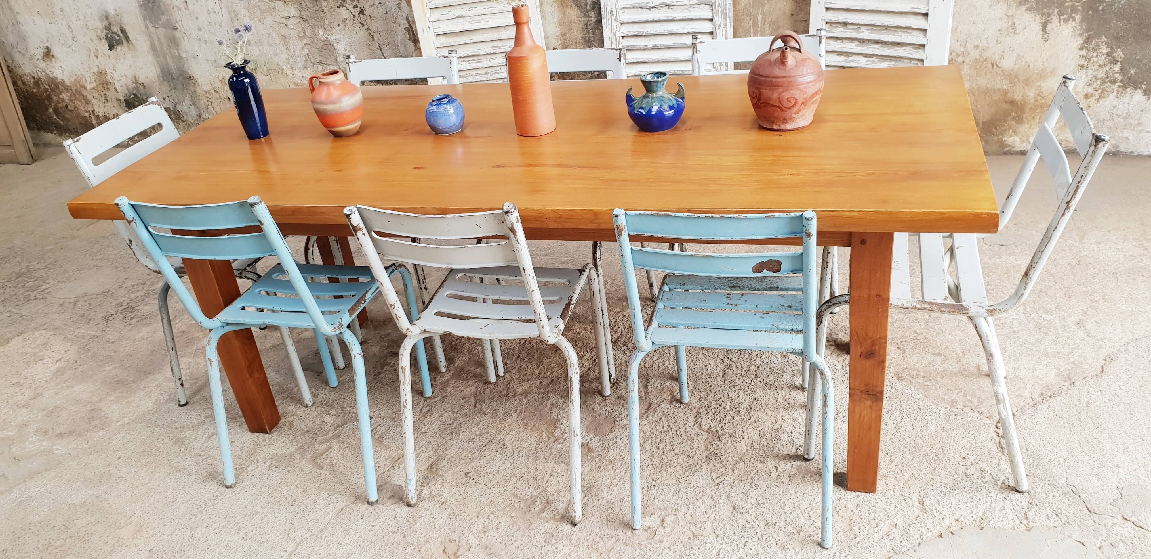 Vintage farmhouse table