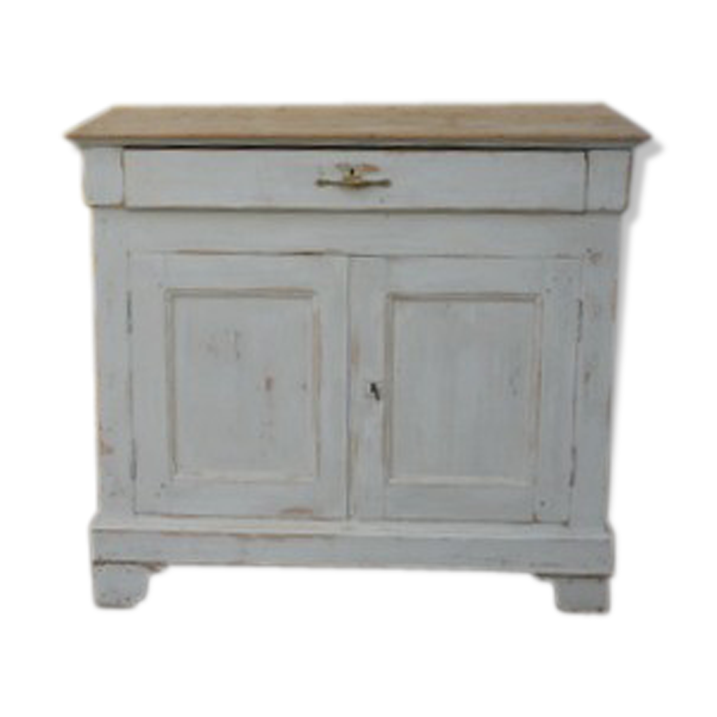 Old white parisian style buffet