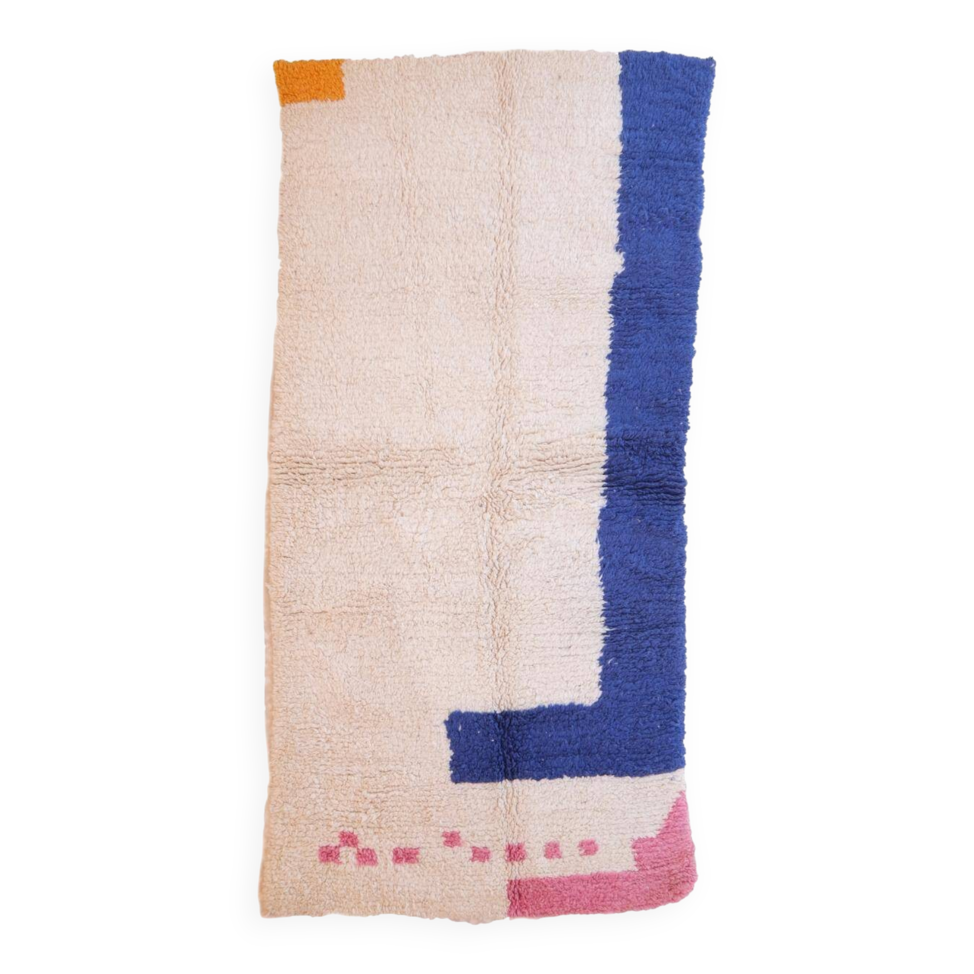 Contemporary Moroccan Rug - 249 x 121 cm