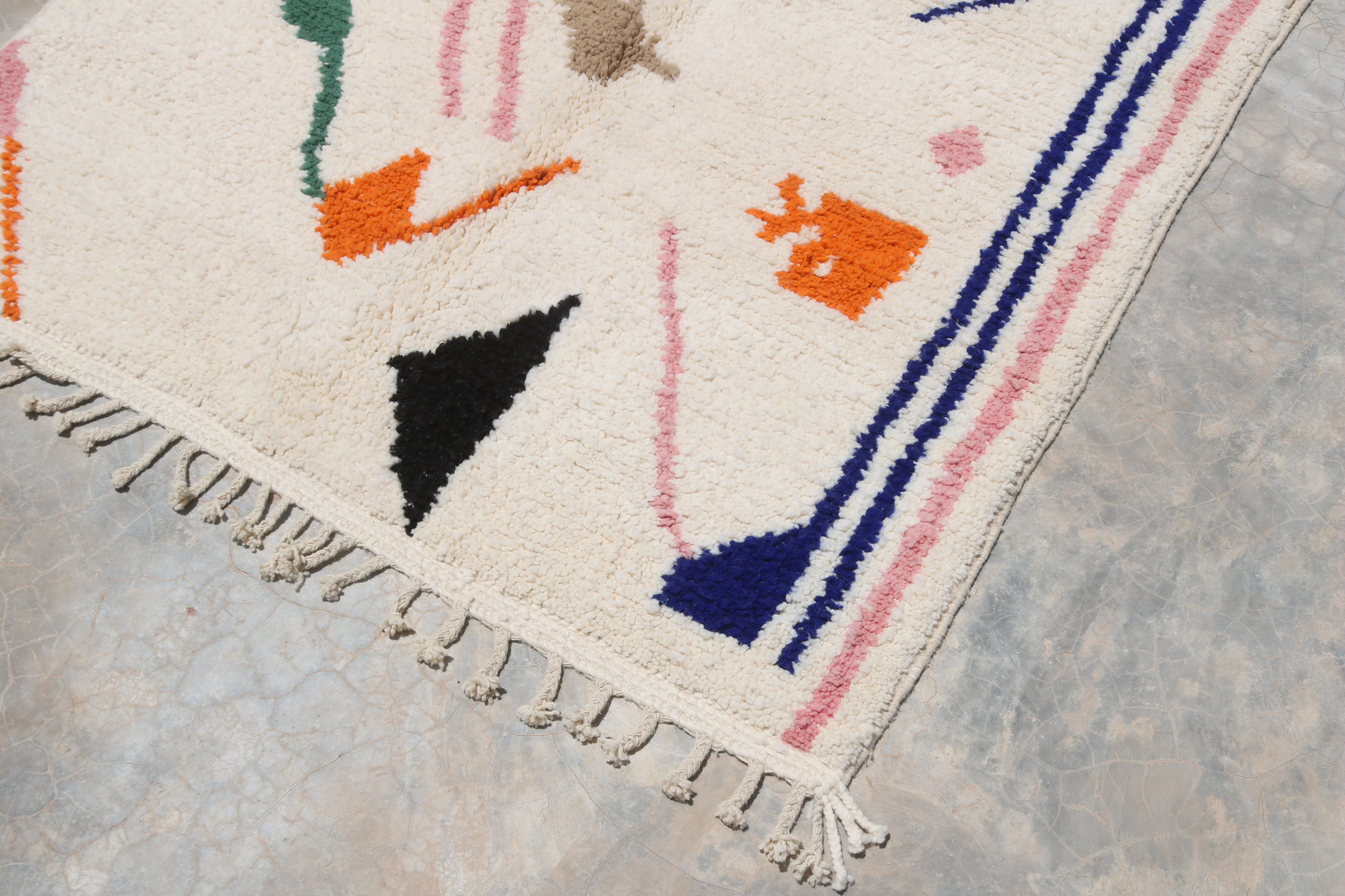 Colourful handmade rug, 250 x 160 cm - AZ842