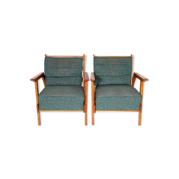 Set of two retro armchairs, 1950
