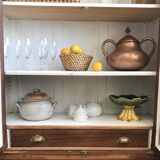 Old showcase bookcase - H216 cm