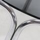 Italian Modern Chrome and Smoked Glass Round Dining Table 1970s