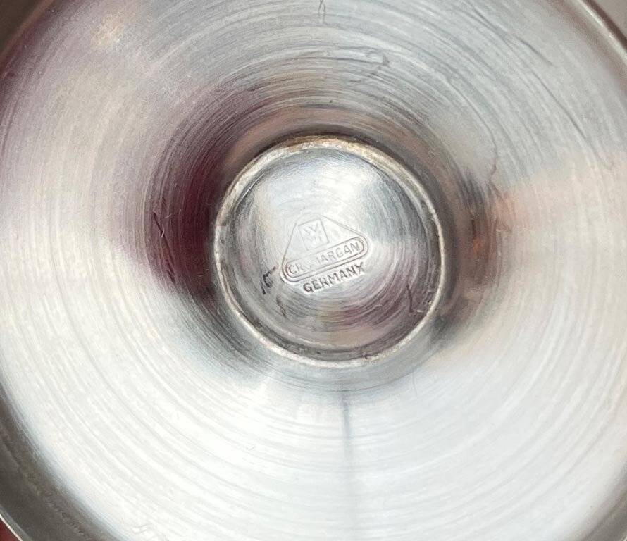 Mid-Century Cromargan Egg Cups by WMF, 1960s, set of 6